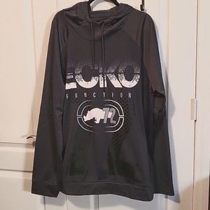 Nwt.big and tall  Dark grey  and white sweatshirt